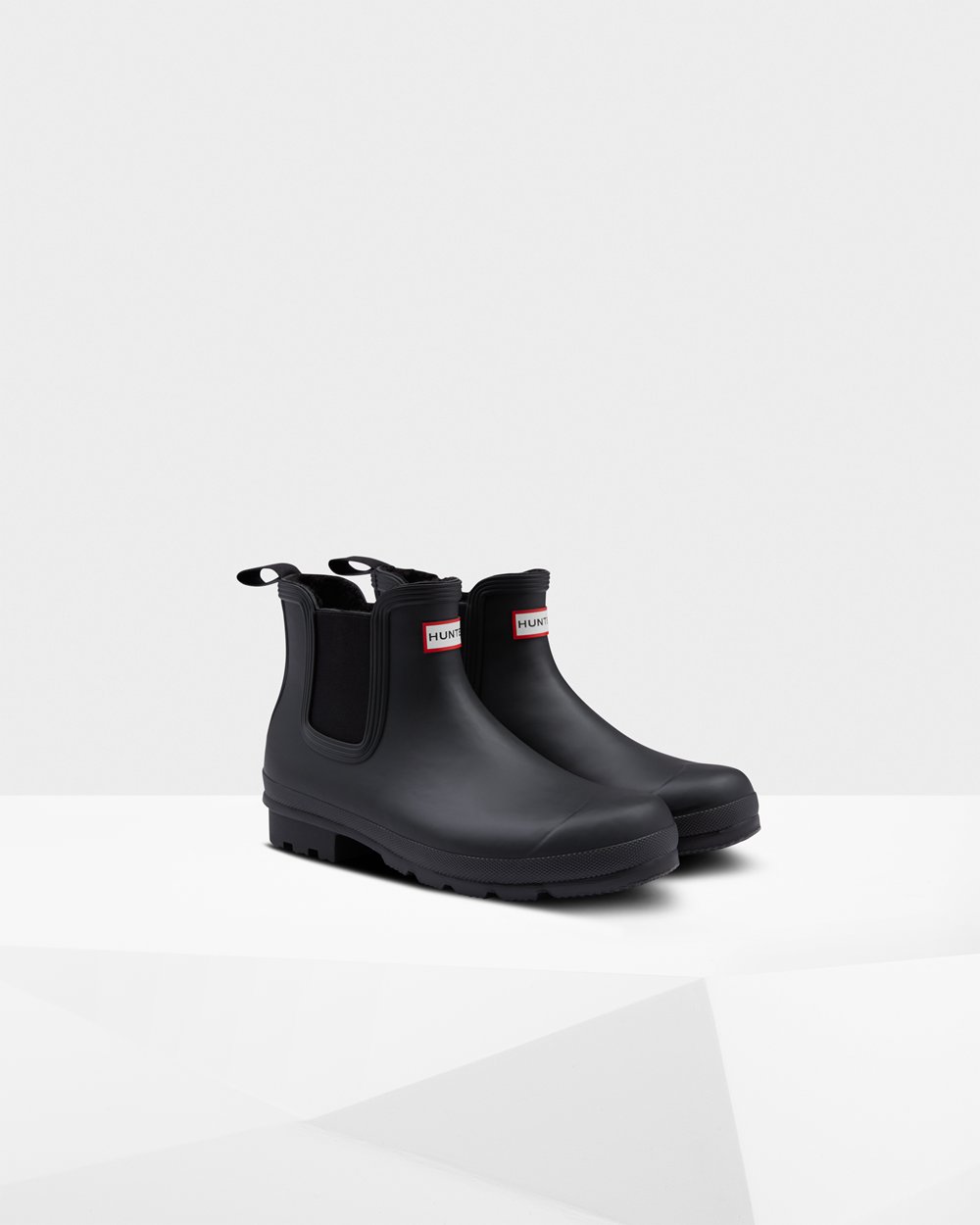 Men Hunter Original Insulated | Chelsea Boots Black | NZ-97230-LSMU